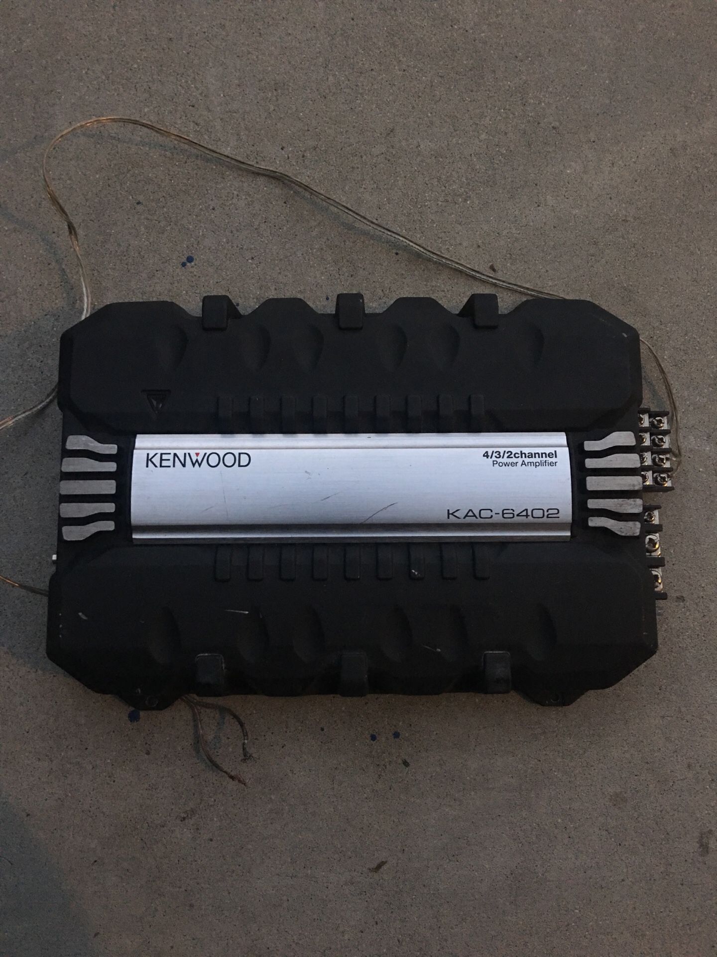 Kenwood amplifier KAC-6402 4/3/2 channel