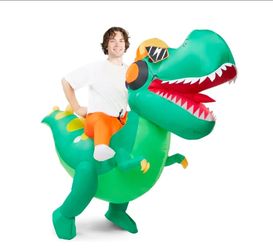 Adult dinosaur costume inflatable new halloween