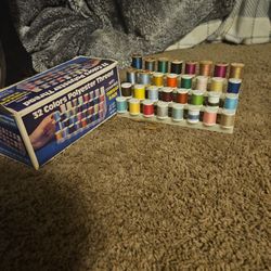 Vintage Sewing Thread & Zippers 1960's-70's