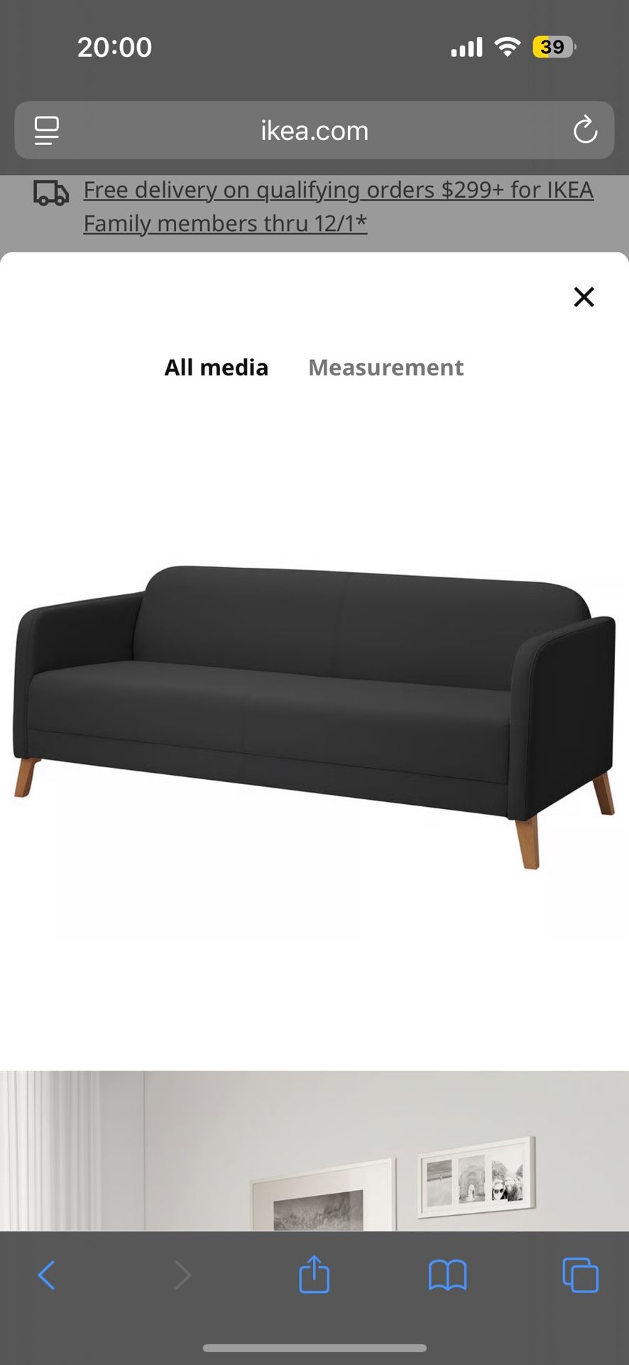 IKEA Linanas Sofa
