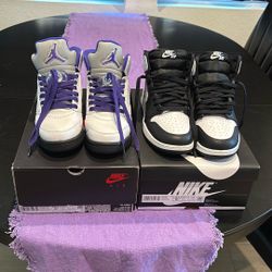 Jordan 5 & Jordan 1 Retro OG - GS Shoes