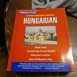 Hungarian Pimsleur DVDs