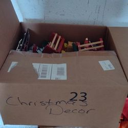 Box Of Christmas Stuff 