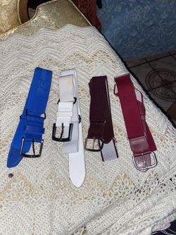 Adult One Size Baseball Belt $10 For All 4