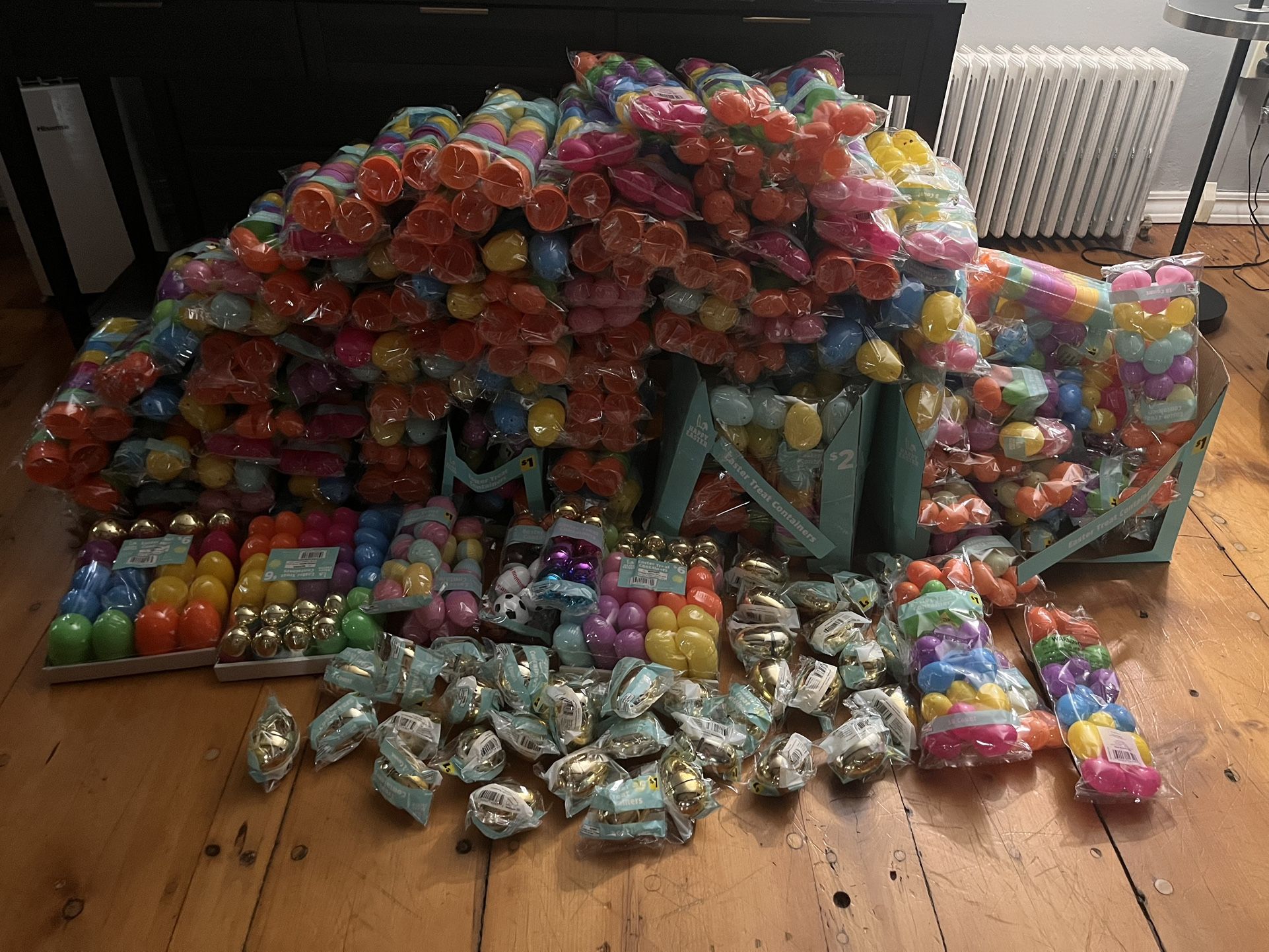 Plastic Egg Lot 