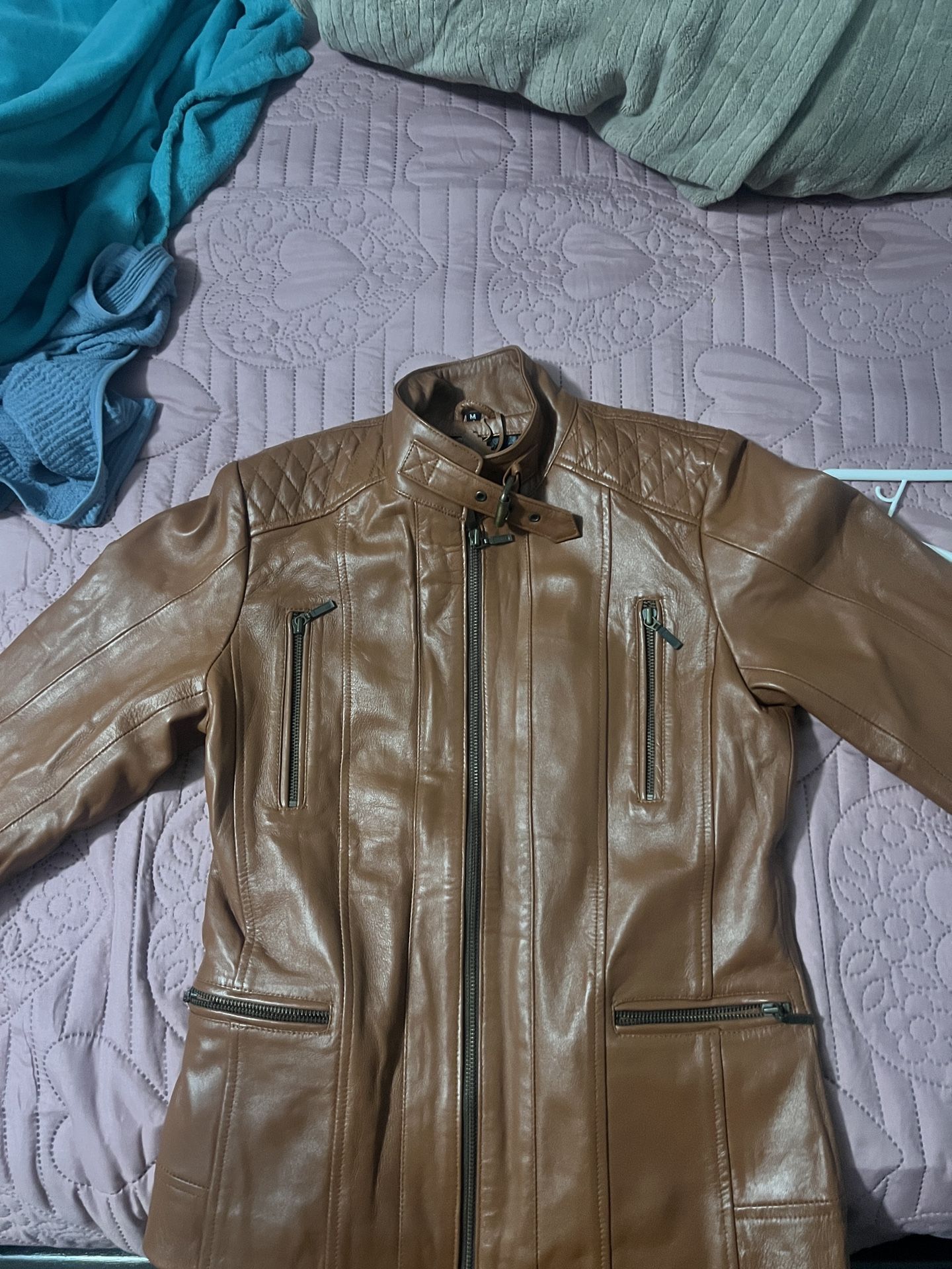 Leather jacket