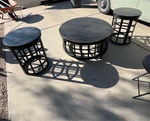 Coffee table and side table set