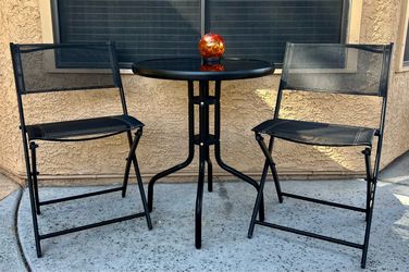 Metal Bistro Table