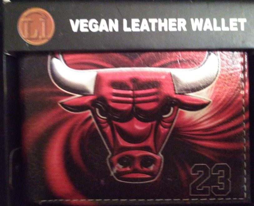 Bull ♉ #23 Handcrafted Vegan Leather Bifold Wallet