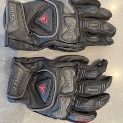 Racer Mickey Motorcycle Gloves - men's large