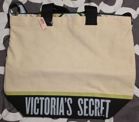 Victoria’s Secret Canvas Tote & Nautical Insulated Cooler Bag NWT
