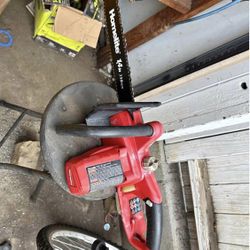 14 in. 9 Amp Electric Chainsaw by Homelite
