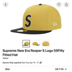 Supreme S Logo Hat