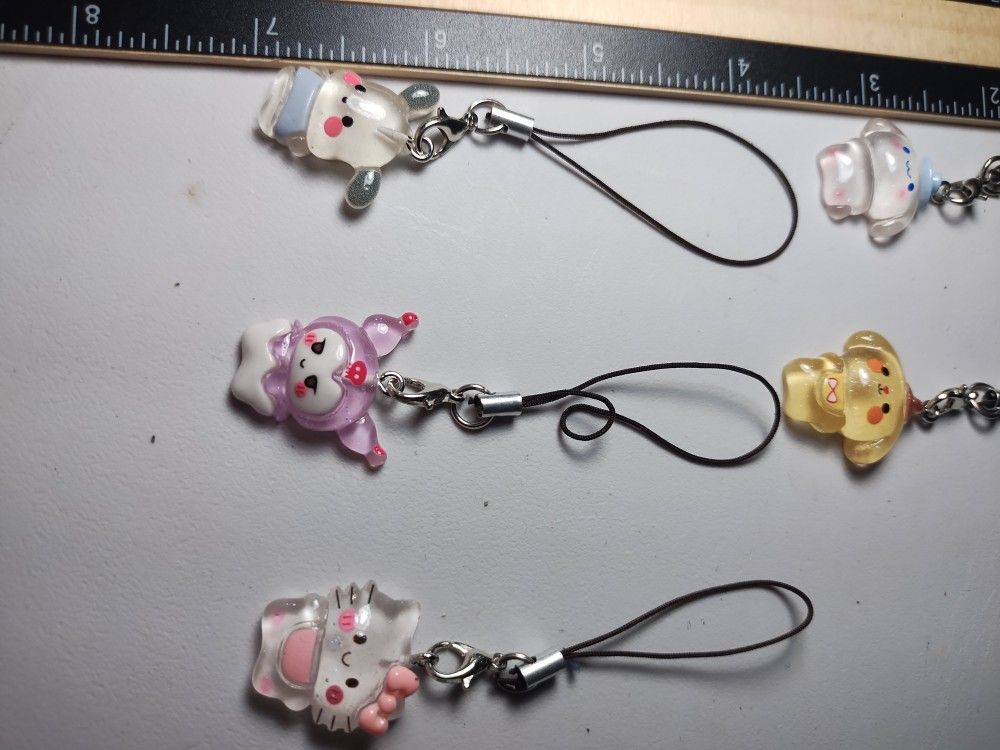 Hello Kitty Phone Charms
