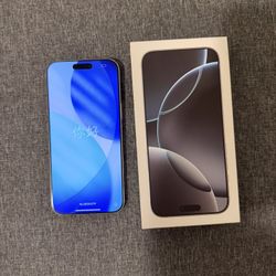 iPhone 16 Pro Max White Titanium/tmobile 