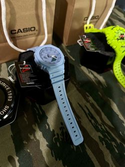 Blue G shock