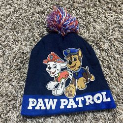 Toddler paw patrol beanie toboggan 