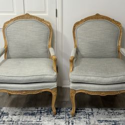 Classic Armchairs ($45 For Each Or $80 For The Pair)