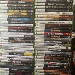 Xbox 360 games  (Text Me For Pricing )