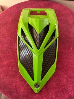 12V Yamaha Raptor ATV Kid Ride On Toy EC1708 Front Plastic Green TRIM Grille