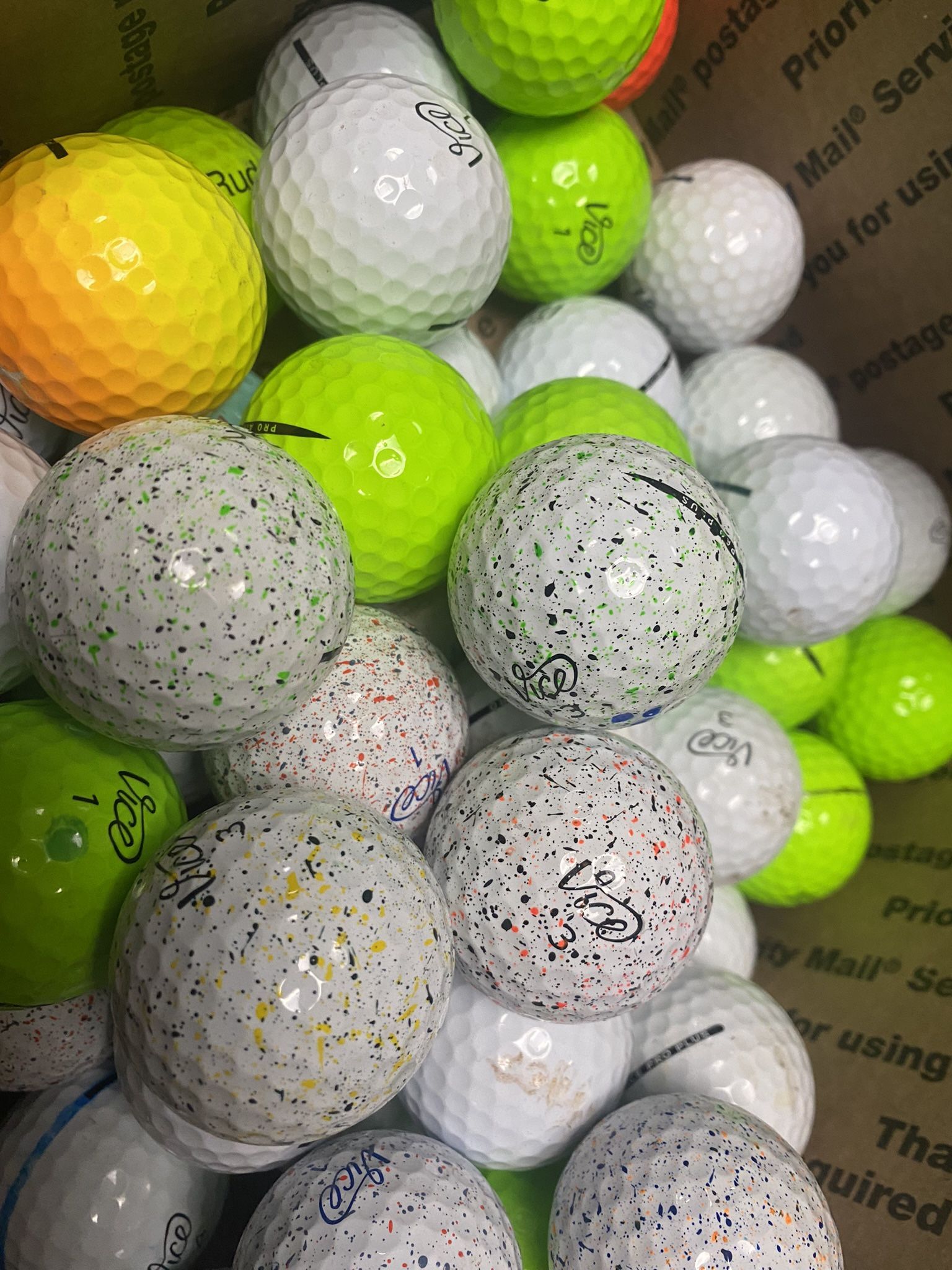Random Vice golf Balls 1$