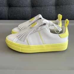 G/FORE Kiltie Disruptor Leather Golf Shoes (Solar) G4LS23EF50 Women’s Sz 5.5