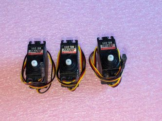 Hitec HS-311 Standard Servo Motors 51 oz-in – Lot of 3