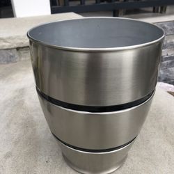Stainless Steel Metal Garbage Can
