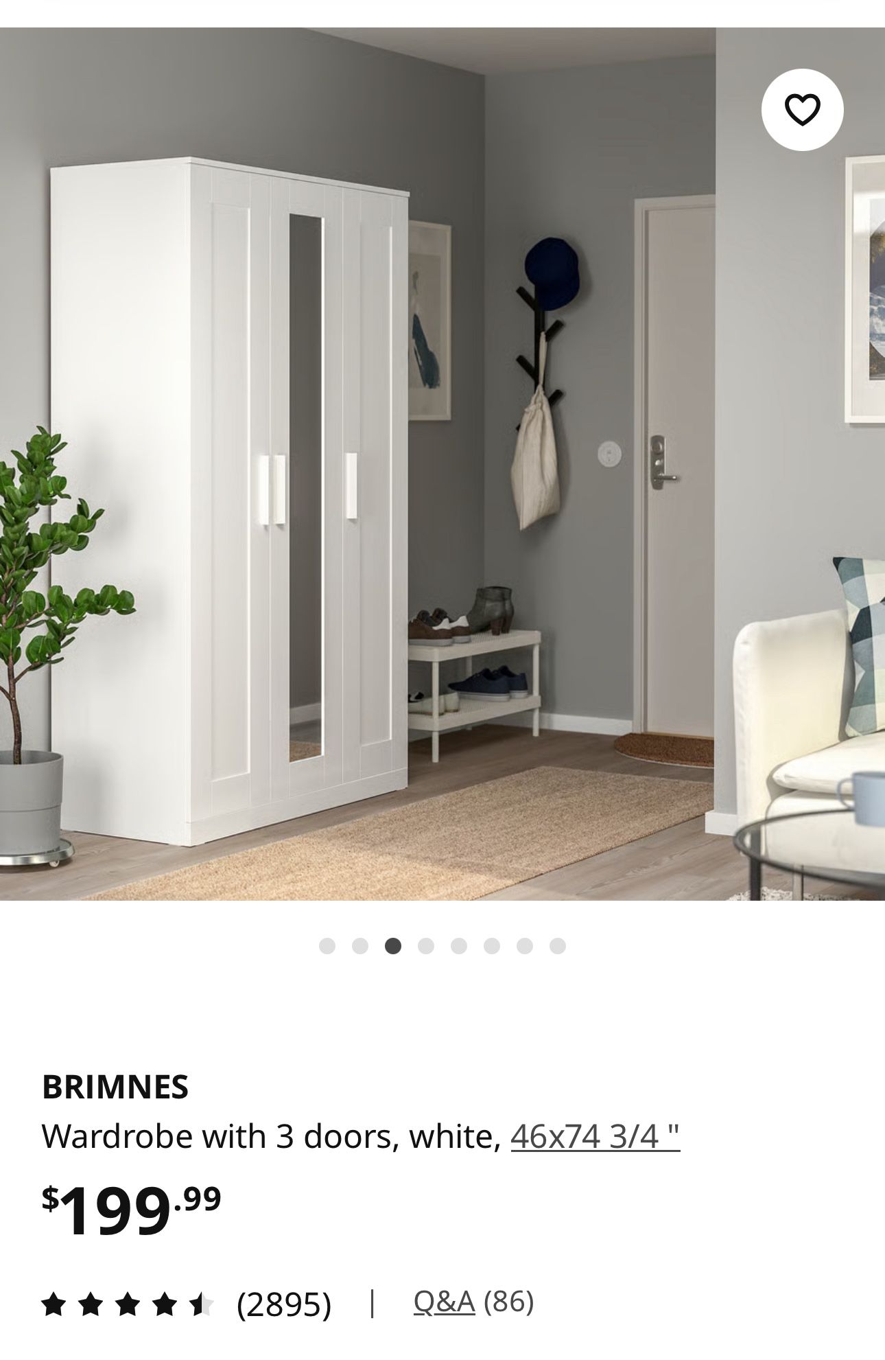 IKEA BRIMNES Wardrobe
