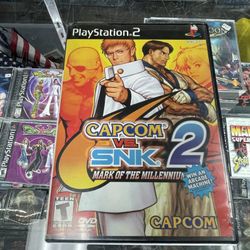 Capcom Vs SNK 2 Ps2 $50 Gamehogs 11am-7pm