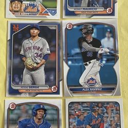 New York Mets Rookie Card Lot (6 Cards)