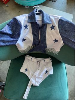 Cowboys cheerleader costume