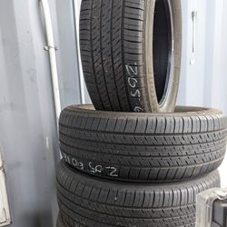 MATCHING SET (4) 205 60 16 ALL SEASON TIRES !!!