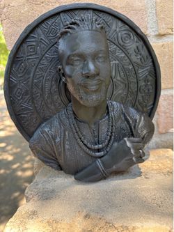 African inspired Male Wall Art Piece