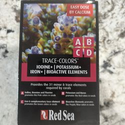 Red Sea Trace Colors ABCD 