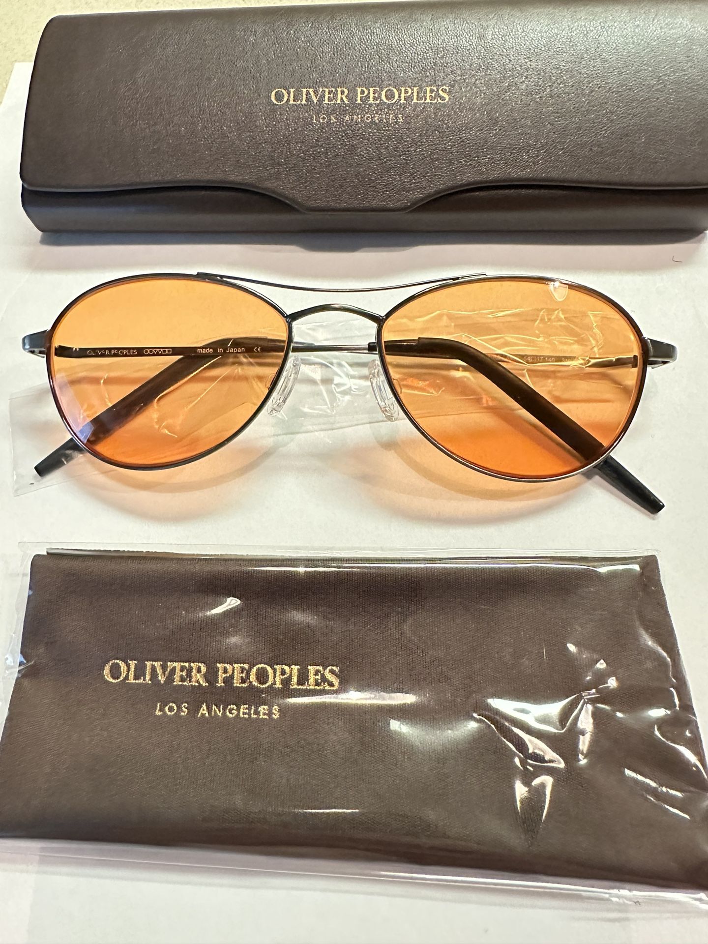 New Black Oliver Peoples Aero 54 Fight Club 523 Tyler Durden 