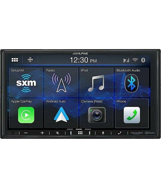 Alpine iLX-407 Shallow Chassis 7-Inch Multimedia Receiver with Apple Carplay and Android Auto


