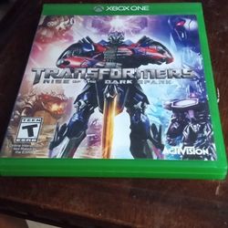 Transformers Xbox One Replacement Video Game Case 