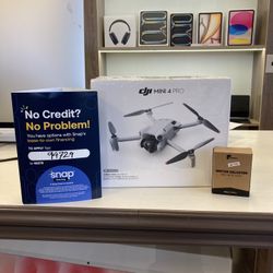 DJI Mini 4 Pro Flymore Combo W/ RC2 Remote and ND FILTER 3 Kit