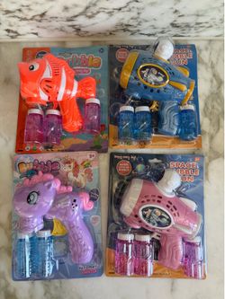 Four different bubble styles