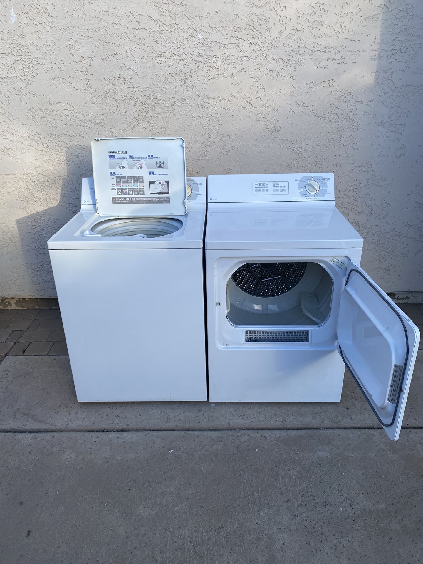 Washer/electric Dryer 