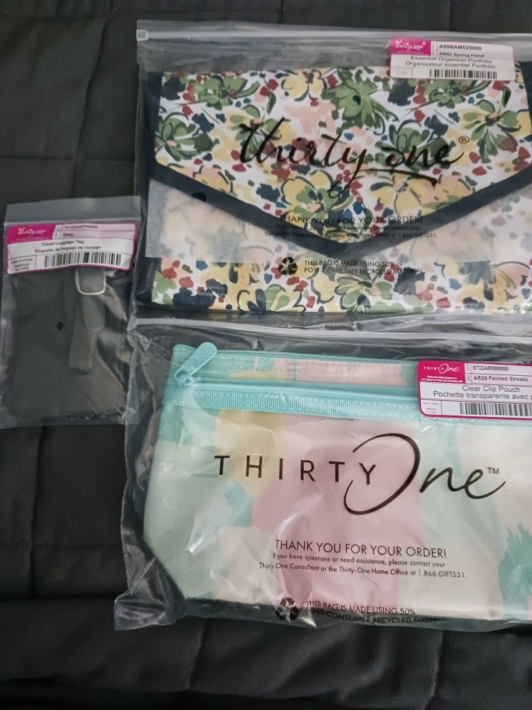3 Brand New Thirty-one Items