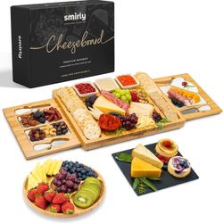 SMIRLY Cheeseboard 
Premium Bamboo
