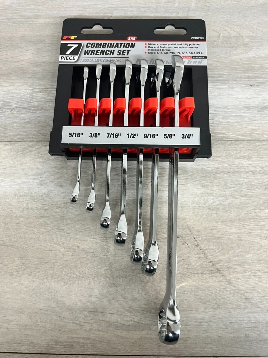 PT W30200 7PC WRENCH SET (PO1021898)
