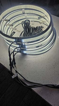 Led rings lights for vehicle