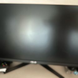 Monitor and mouse and keyboard