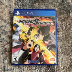 Naruto Shinobi Strikers PS4
