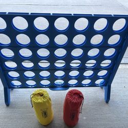 Giant Connect Four.  3.5 Feet High.