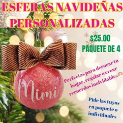 Esferas Personalizadas 