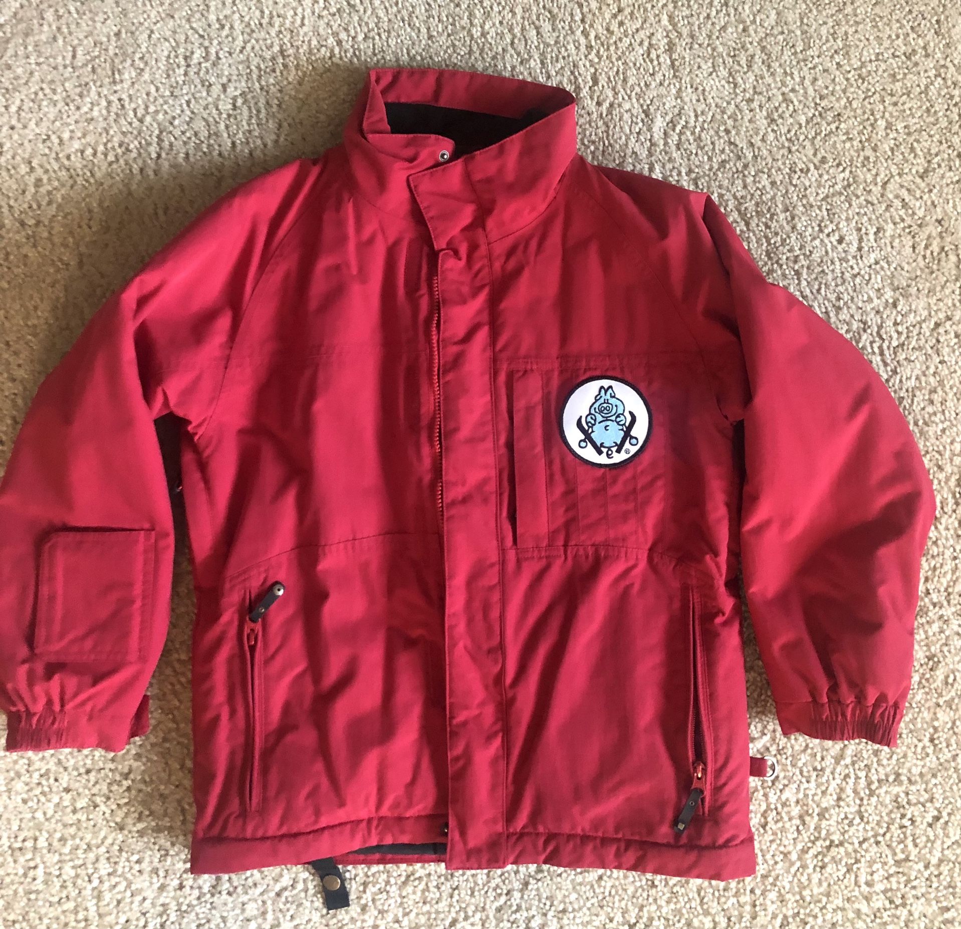 Kids Parka, XS - Powderpigs Ski School